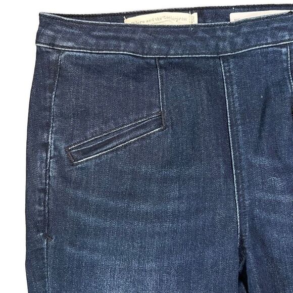 Pilcro and the Letterpress Womens Legging High Rise Denim Cropped Blue Size 28 - Picture 2 of 10